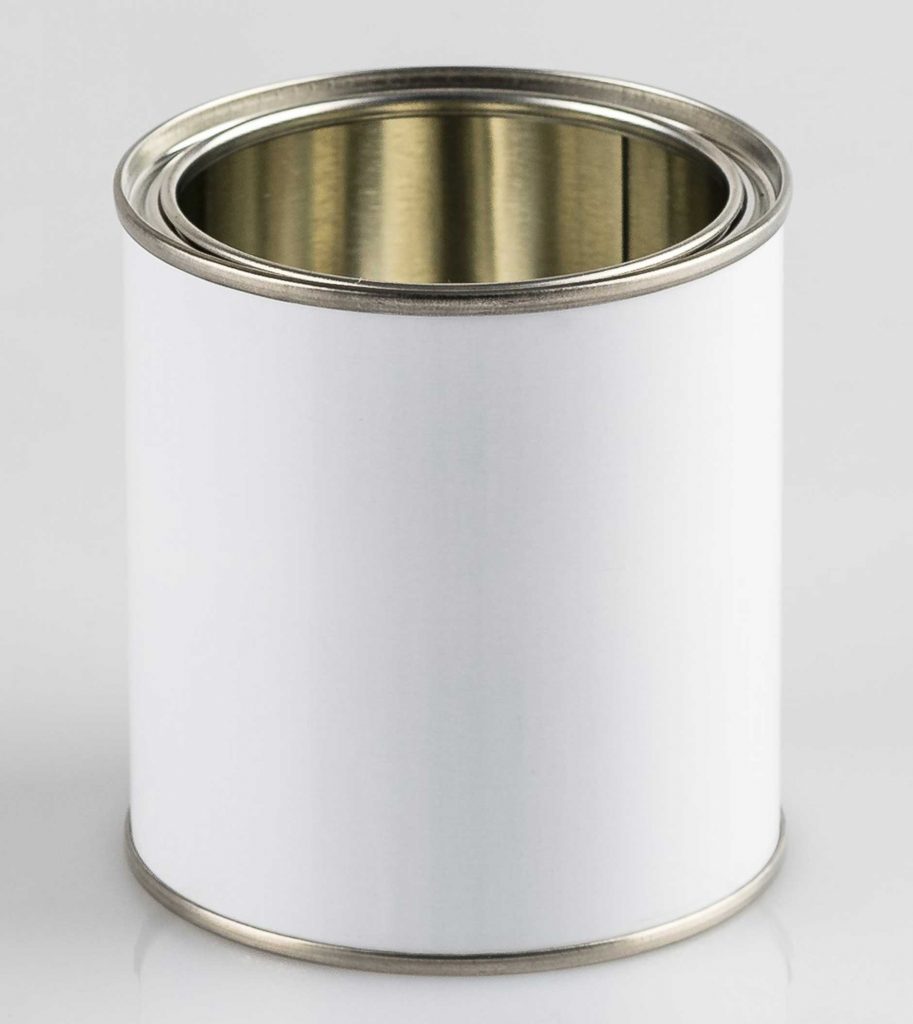 Barattolo cilindrico in metallo Ø 60 mm 